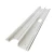 Import White pvc plastic extrusion profile top cover with punching holes 187mm wide from China