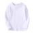 Import Wholesale 100% Cotton Jersey Baby T-shirts Kids Shirt Girls Tops Blank Plain Long Sleeve Crew Neck Child T-Shirt from China