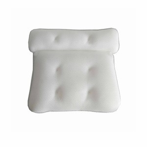 Wholesale 3D mesh washable spa bath tub pillow