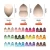 Import Wholesale beauty cosmetic teardrop cutting latex free makeup sponge blender Latex Free from China