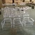 Import wholesale bride and groom banquet event dining fancy acrylic crystal chiavari party reception chiavari chair decoration wedding from China