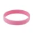 Wholesale Buy Custom Wristbands Pink Breast Cancer Awareness Bracelets Headband Rubber Silicone Wristband With Pink Color