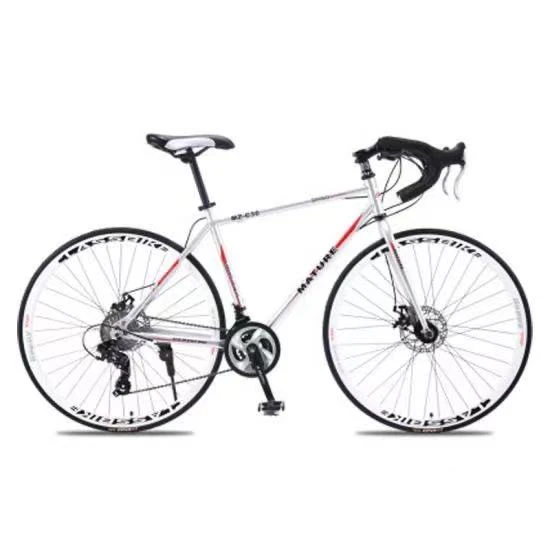 wholesale cheap price mens alloy aluminum frame fashional do OEM 700c hybrid road bike racing bicycle 700c