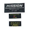 Wholesale Custom clothing labels tags High-density Woven Label For clothing