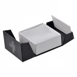 Custom Craft Drawer Box, Logo Printed Sample Folding Gift Box, Packaging with Ribbon