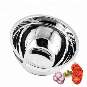Wholesale hammered stainless steel non-slip bottom cake mixing bowl for kitchen use