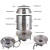 Import Wholesale High Quality  Stainless steel Charcoal smoker camping tandoor oven from China