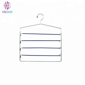 Wholesale laundry product with 4 tier scarf hanger pants hanger