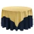 Import Wholesale Luxury navy blue gold Banquet Party Round  Table cloth from China