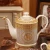 Import Wholesale Office Household Turkish/British Gold Bone China Traditional 15PCS Luxury Coffee and Tea Set from China