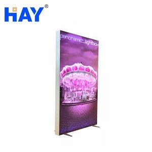 Wholesale Portable Freestanding Double Sided Backlit Advertising Light Box Use Fabric Custom Printing