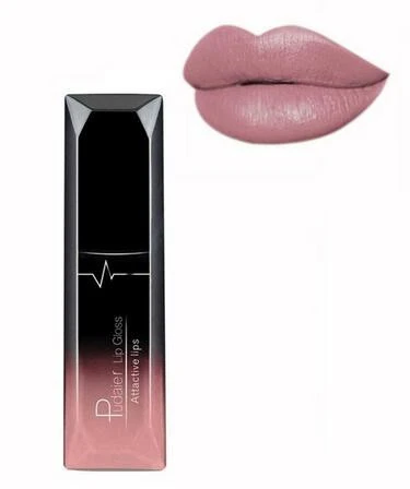 Wholesale price elegant pudaier 21colors waterproof matte lipgloss long lasting liquid lipstick pudaier matte lipstick