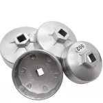 Wholesale price other vehicle repair tools 23 pcs automatic car transmission cap type steel oil filter removal wrench kit/set