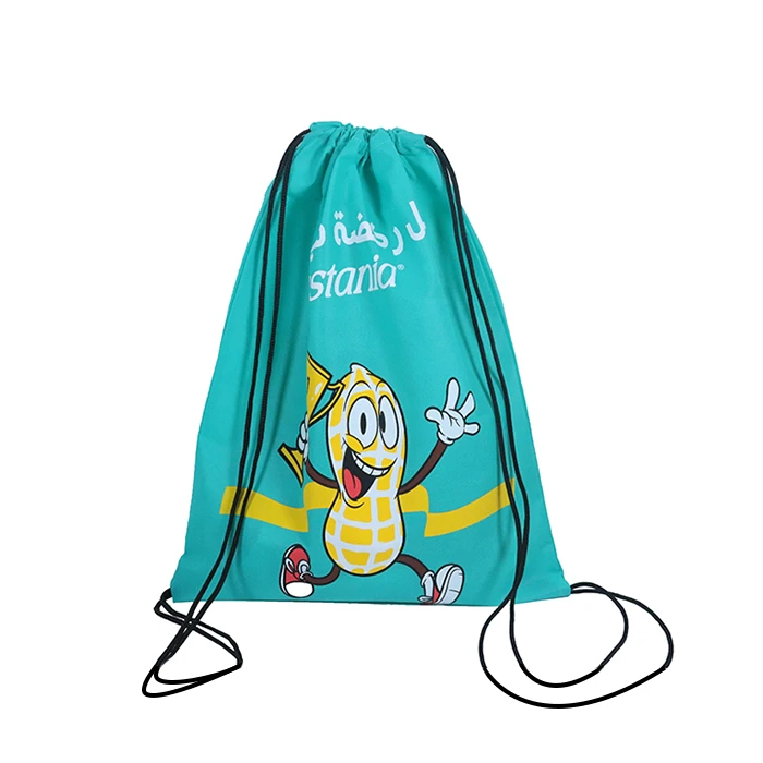 Wholesale Recycled Non Woven Fabric Drawstring Backpack Children School Bag