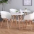 Import wholesale round tables furniture wooden restaurant wood tables with samples from China