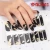 Import Wholesale Self Adhesive Custom Nail Sticker Wrap Waterproof Nail Art Decoration Durable Foil Gel Polish Nail Strips For Beauty from Italy