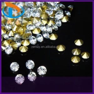 Wholesale SS6--SS38 Round Crystal Acrylic Jewelry Pointback Rhinestones