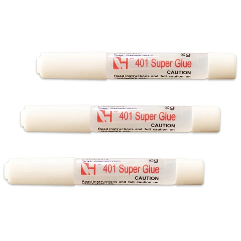 wholesale Super glue transparent liquid 401 adhesive 2g small bottle instant glue