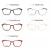 Import Wholesale TR90 Fashion Eyewear China Spectacles Frame from China
