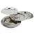 Import Wholesale Wedding Stainless Steel Natural Charger Plates Serving Plates/Tray /Dishes from China