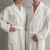 Import Wholesale white 100% cotton terry hotel bathrobe for guest,luxury spa hotel robe from China