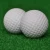 Wholesale white color 3 piece golf ball led golf ball printer