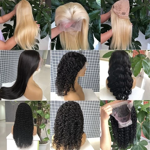 Wholesale Wigs 100% Human Hair Wigs For Black Natural Brazilian Women Brazilian Wigs