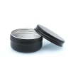 wholesales 5g 10g 15g 20g 30g 50g 60g 80g 100g 150g black aluminum cosmetic cream jar container aluminum jar for cosmetics