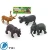 Import wild plastic animals figure Lions, elephants, rhinos toys/PVC Jungle animal toys safari animals from China