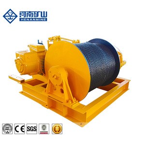 Winch required for engineering construction and equipment installation