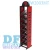 Import Wine Shop Display Stand Shop Promotion Accessory Rack Metal Wine Display Rack Factory Price Wire Metal Beer Bottle Rack from China