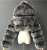 Import Winter artificial fur coat motorcycle faux fur jacket with new design cropped faux fur coat Factory price F284-1 from China