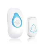 Wireless doorbell waterproof through wall doorbell pager dingdong home