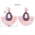 Import Women Fashion Bohemian Boho Long Tassel Fringe Dangle Earrings Jewelry Glitter Sequin Waterdrop Tassel Earrings from China