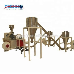 Wood plastic composite WPC pellitizer Plastic Granulator Machine