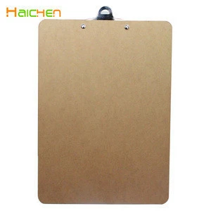 Wooden A4 Clipboard Writing Board Clip Board Cutting Mat Office and School Supplies Office Accessories