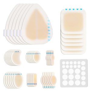 Wound Care Medical Products Hydrocolloid Plaster with CE, ISO FDA Approved