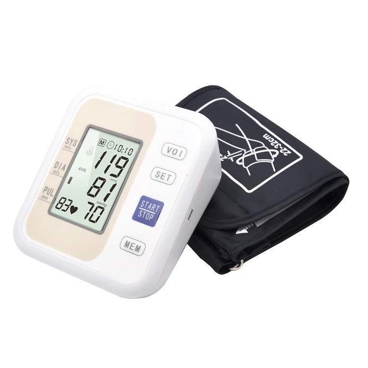Xirong Monitor Tonometer Home health care Portable LCD digital Upper Arm Pulse monitor measurement Blood Pressure meter machine
