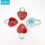 Import XMM-8026 manufacture red heart love shape 3 digital number password padlock zinc alloy bag luggage safety small combination lock from China