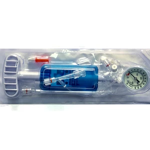 Y Connector Kit and Medical Disposable Balloon Inflator Inflation devices