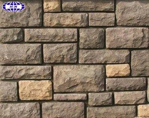 Yellow Natural Culture Stone Wall Cladding