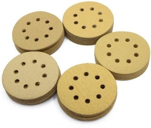 Yellow Sanding Disc   Resin Fiber Sanding Disc  180mm Sanding Discs For Floor Polishing