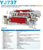 YJ737 electronic dobby terry towel weaving machine