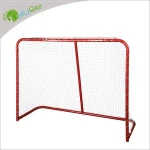 YumuQ 44" x 54" Steel Street Ice | Field Hockey Sports Goals, Universal Hockey Target Nets / Netting