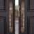 Import YZH bronze color double door lock antique design for wooden door with handle and knob from China