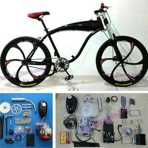 ZEDA Motorized Bicycle With Mag Wheel,Gasoline Engine Bicycle,Gas Bike 26inch Built In 2.4l Gas Frame/ Gasoline Bicycle