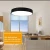 Import Zhongshan factory aluminum cct dimmable home office smart flush mount pendant modern led ceiling lighting from China