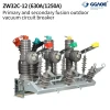 Zw32c-12 (630A/1250A) Primary and Secondary Fusion Outdoor Vacuum Circuit Breaker