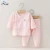 Import 0-3 months autumn comfortable kids pajamas clothing Two Piece Sets Newborn baby cotton underwear clothes from China