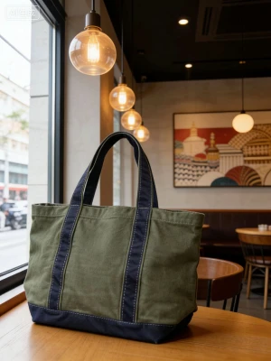 BSCI 16oz Washed Canvas Tote Bag | Luxury Vintage | FLASH SALE $3.49